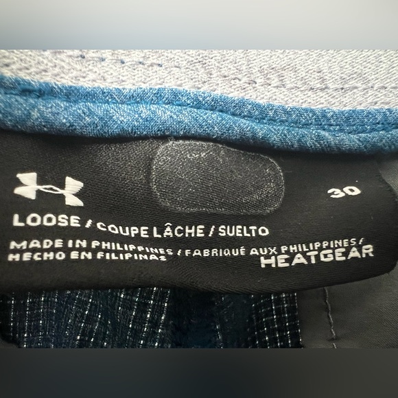 Under Armour Blue Golf Shorts - Picture 7 of 11